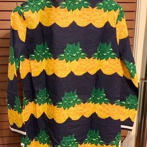 Tracy Negoshian pineapple shift cover up